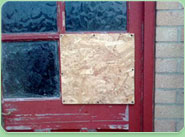 boarded up Tunbridge Wells